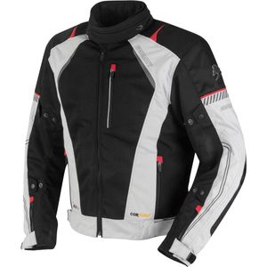 Germot - X-Air Evo Pro - Jacke - Grijs/Zwart - Mesh-Blouson voor Heren