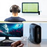 4smarts - Bluetooth Audio Transmitter B9 - Zwart - Draadloos Genieten