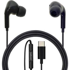 4smarts Active Bedrade Oordopjes In-Ear Stereo USB-C Headset Zwart