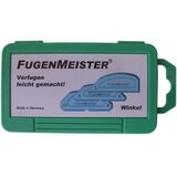Fugenmeister Sjablonenset kleine hoek- voegentrekker voor siliconen & acryl, ideaal voor keuken en badkamer, maat 5/6, 8/10, R3/90°, verpakking van 3 stuks