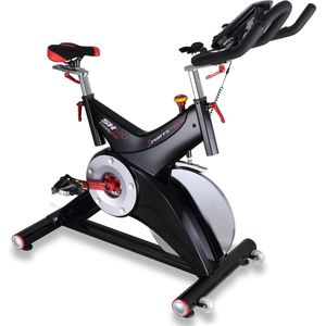 Sportstech Premium ergometer hometrainer SX500 - vliegwiel 25 kg - compatibel hartslagmeter/borstband - duurtraining - Indoor Cycling Bike SX500