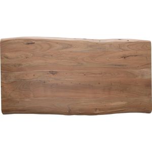 Tafelblad Edge acacia natuur 140x90cm Live-Edge