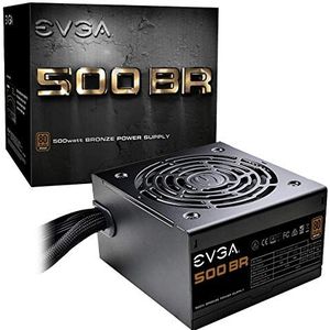 EVGA 500 BR, 80+ BRONZE 500W, 3 Jahre Garantie, Netzteil 100-BR-0500-K2