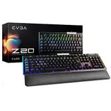 EVGA Z20 RGB optisch mechanisch gaming toetsenbord, RGB backlit LED, optische mechanische schakelaars (lineair) 811-W1-20DE-K2 zwart