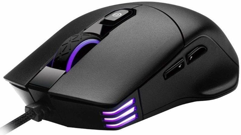 EVGA - X12 - Gamingmuis - Zwart - Bedraad - 16.000 DPI - RGB