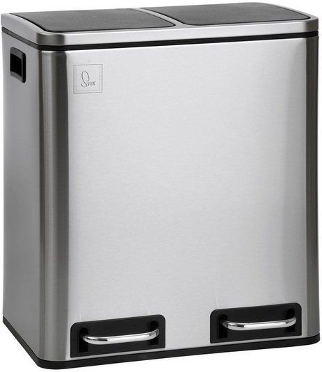 Inbouwprullenbak - Hoogwaardig - RVS - Dubbel