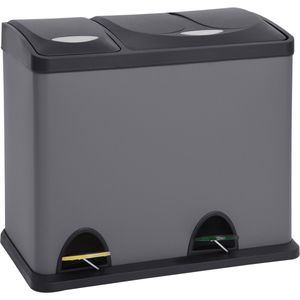 Pedaalemmer - Rood - Staal - 30 Liter