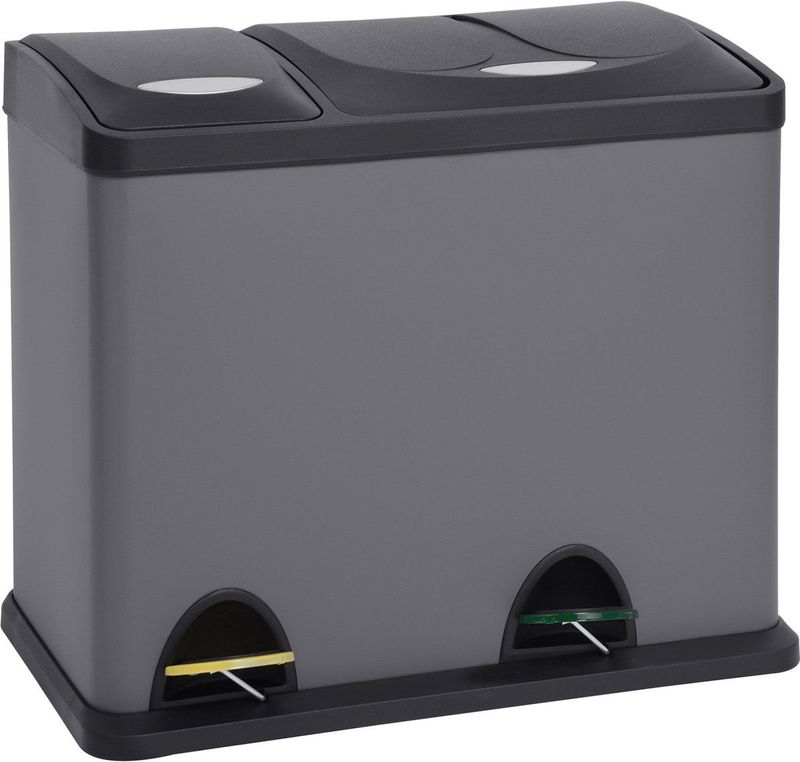 Pedaalemmer - Rood - Staal - 30 Liter