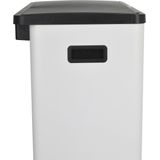 SVITA - SR2X30 - Sensor Afvalbak - Wit - 2 Compartimenten, 60 Liter, Inclusief Binnenemmer