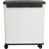 SVITA - SR2X30 - Sensor Afvalbak - Wit - 2 Compartimenten, 60 Liter, Inclusief Binnenemmer