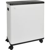 SVITA - SR2X30 - Sensor Afvalbak - Wit - 2 Compartimenten, 60 Liter, Inclusief Binnenemmer