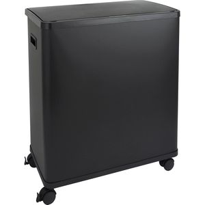 SVITA - SR2X30 - Sensor Afvalbak - Zwart - 2 Compartimenten 60 Liter incl. Binnenemmer