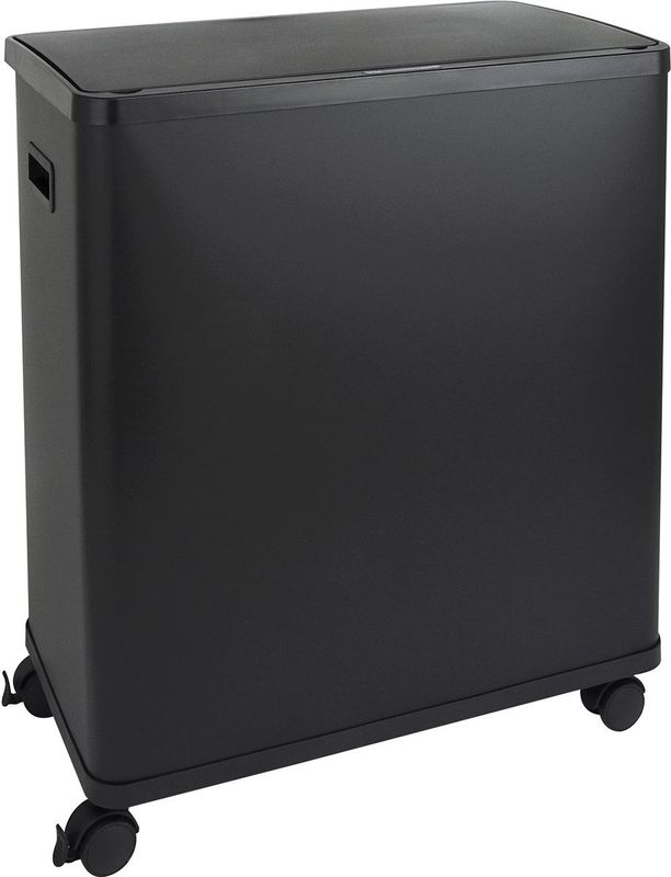 SVITA - SR2X30 - Sensor Afvalbak - Zwart - 2 Compartimenten 60 Liter incl. Binnenemmer