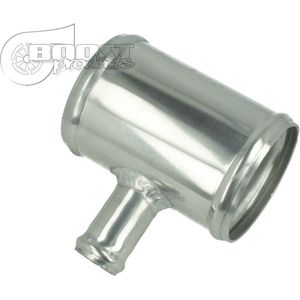 Aluminium T-stuk Adapter 63,5mm diameter met 25mm Aansluiting