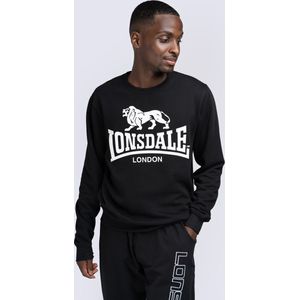 Lonsdale - Sweatshirt - Zwart - Katoen