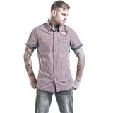 Lonsdale London - Reigate - T-shirt - Blauw-Rood-Wit - 100% Katoen