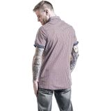 Lonsdale London - Reigate - T-shirt - Blauw-Rood-Wit - 100% Katoen