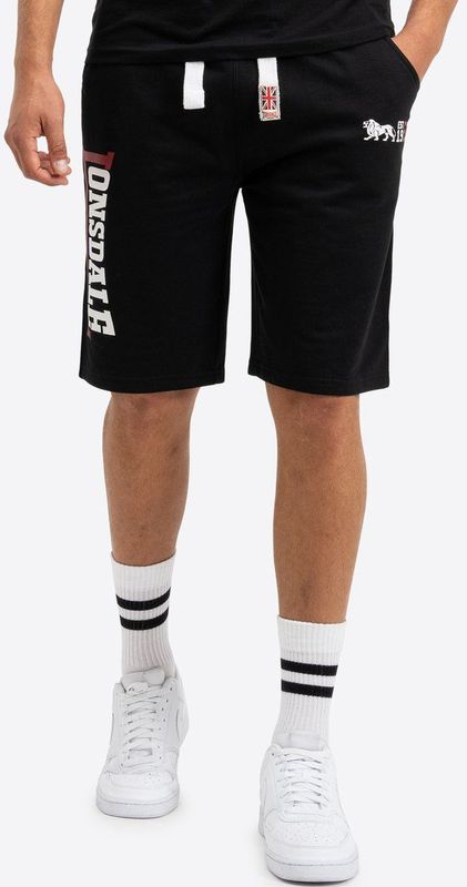 Lonsdale - Sidemouth - Herenshorts - Zwart - Comfortabel