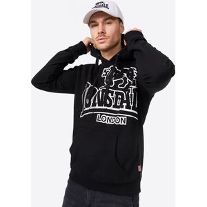 Lonsdale - Tadley Hoodie - Katoen - Zwart - Kangoeroezak