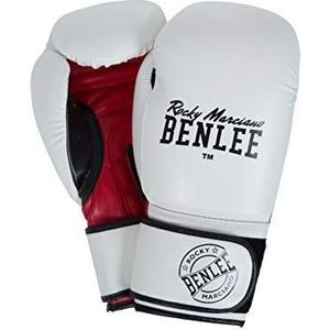 BENLEE Rocky Marciano Trælim unisex bokshandschoenen wit/zwart/rood, 300 ml EU