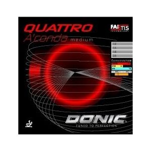 Donic Quattro A'conda Medium-rot / 2,0