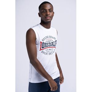 Lonsdale Heren mouwloos T-shirt slim fit ST AGNES