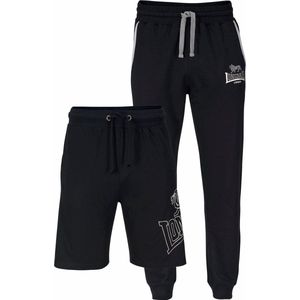 Lonsdale GIFFORDLAND - Joggingbroek en Shorts Set - Zwart - Met Logoprint