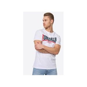 LONSDALE Shirt  blauw / rood / wit