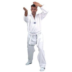 KWON Vechtsportpak Hadan Plus witte revers, wit, 170, 1004170