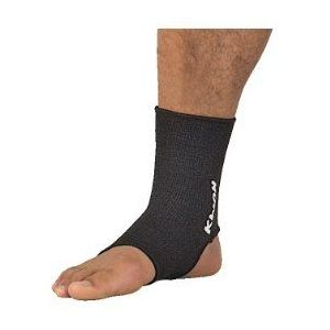 KWON Voetbandage elastisch, zwart, M, 4051702