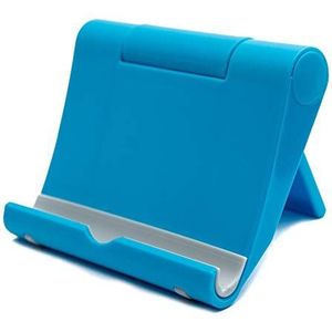 System-S Inklapbare standaard in blauw voor tablet en smartphone