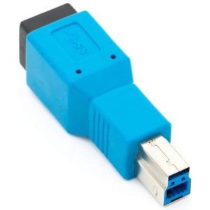 System-S Micro USB OTD Host Splitter kabel stekker + bus in zwart