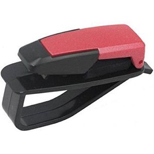 Systeem-S autobrillenhouder in rood-zwart