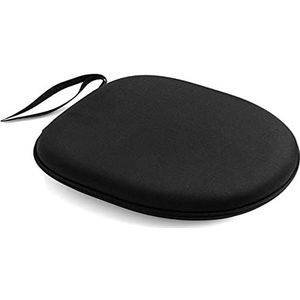 System-S Schokbestendige kabelbescherming ritssluiting etui tas box hoes voor hoofdtelefoon in zwart 52833188