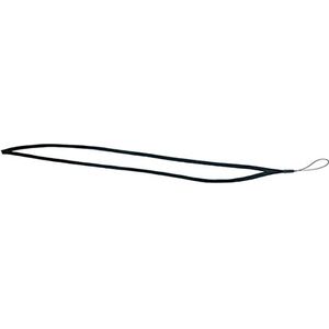 System-S Halsband nekkoord draagband met lus in het zwart voor smartphone MP3-speler