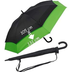 Uitbreidende paraplu met automatische beweging naar XXL