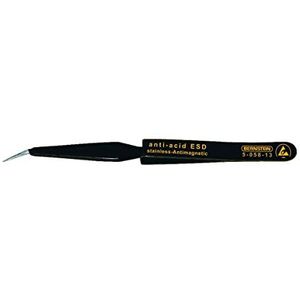 Bernstein 5-058-13 SMD-pincet 31b SA Spits, gebogen 120 mm