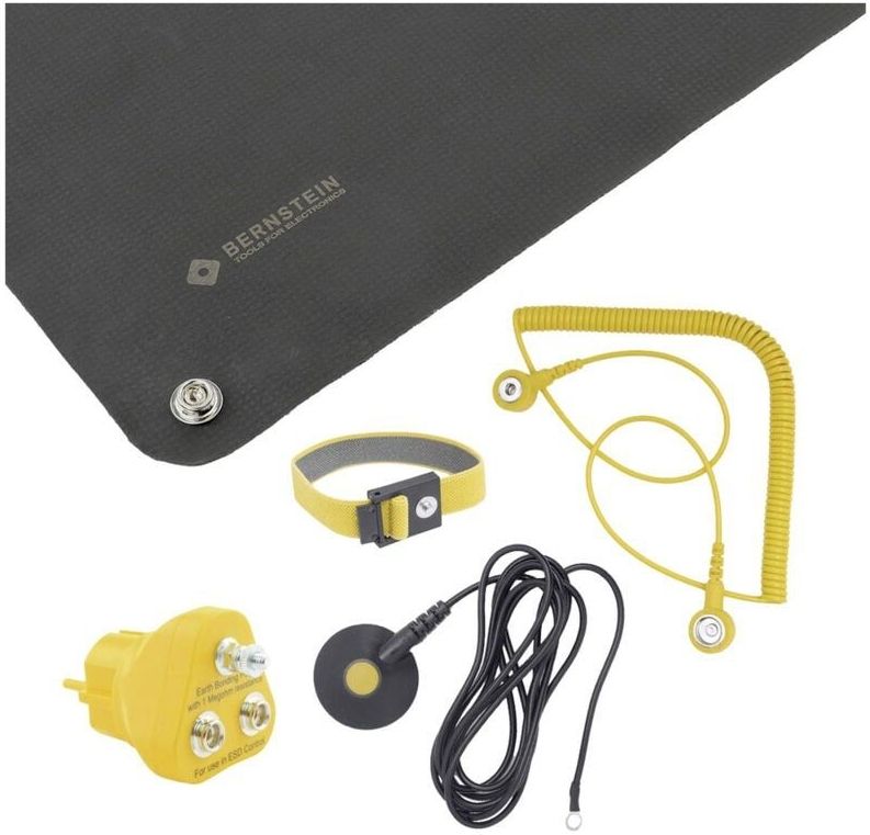 Bernstein Tools for Electronics ESD-handlingset Zwart