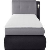 COLLECTION AB Boxspringbett "Borna", inklusive Bettkasten, LED-Beleuchtung und Topper