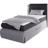 COLLECTION AB Boxspringbett »Borna«, inklusive Bettkasten, LED-Beleuchtung und Topper