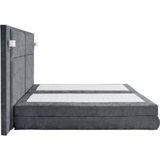 COLLECTION AB Boxspringbett Copenhagen, inklusive Bettkasten, Topper, wahlweise mit LED-Beleuchtung