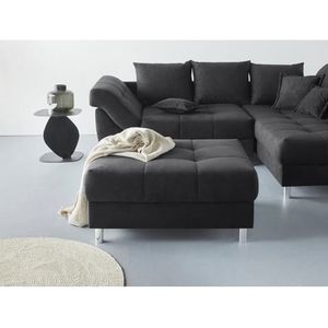 COLLECTION AB Hocker Joseli met comfortabele binnenvering