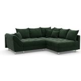 COLLECTION AB Ecksofa Joseli, mit Zier- und Rückenkissen, komfortable Schanzen-Armlehne
