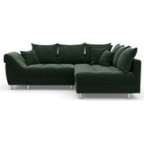 COLLECTION AB Ecksofa Joseli, mit Zier- und Rückenkissen, komfortable Schanzen-Armlehne
