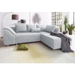 COLLECTION AB Ecksofa Sally L-Form, mit und ohne Bettfunktion, inklusive loser Rücken- und Zierkissen
