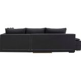 INOSIGN Ecksofa Göteborg, mit Boxspring-Bettfunktion und Bettkasten, Dauerschlaffunktion, Topper