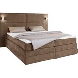 COLLECTION AB Boxspringbett Copenhagen, inklusive Bettkasten, Topper, wahlweise mit LED-Beleuchtung