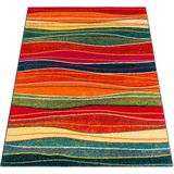 Teppich Modern Splash Designer Teppich Bunt Streifen Model Neu ovp 160x230 cm - Paco Home