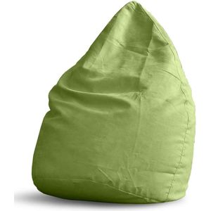 Lumaland - Luxe XL PLUS zitzak - stijlvolle beanbag met 220L volume - extra stevige naden - verkrijgbaar in verschillende kleuren - Groen