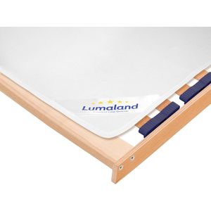 Lumaland - Vilten oplegger voor lattenbodem - matrasbeschermer - 180 x 200 cm